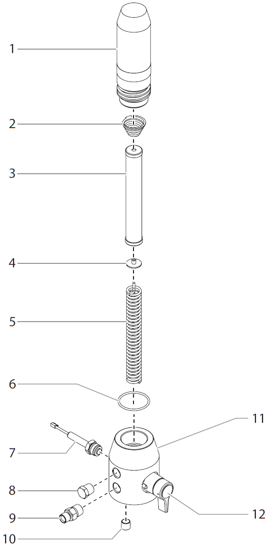 Advantage GPX 165 Filter Assembly Parts